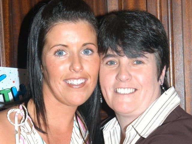 Parties and celebrations in March 2005: Breege Coyle.