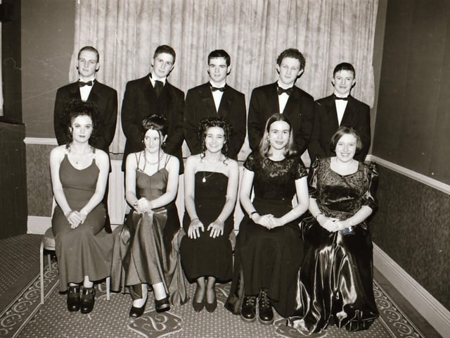 St Cecilia's and St Joseph's formal in January, 1995.