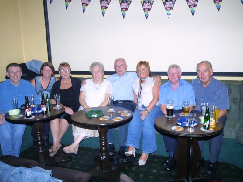 Derry people partying in September 2003