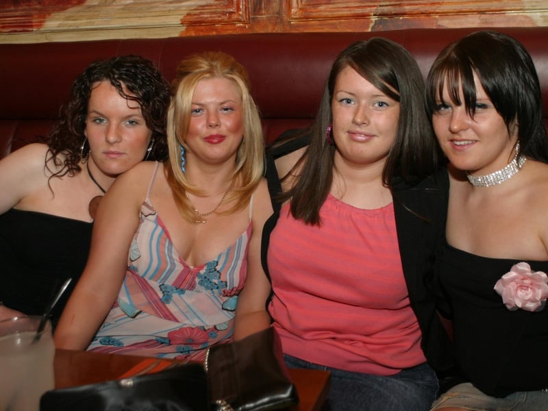 Kelly Mcguigan out partying with friends 20 years ago.