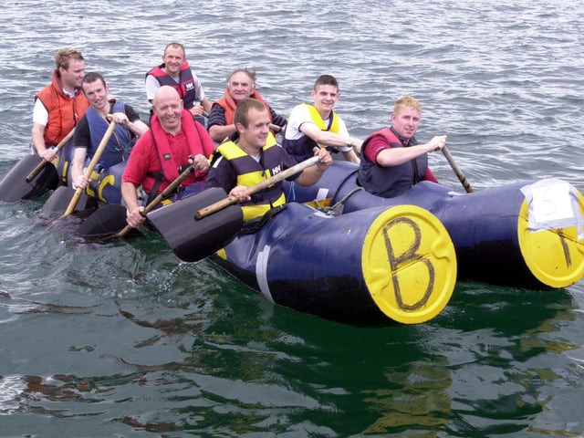 Bunagee Raft Race July 2003.