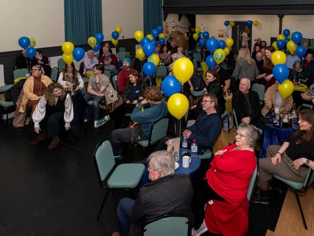 A section of the crowd at the Jo McCann Memorial Concert in aid of Marie Curie.