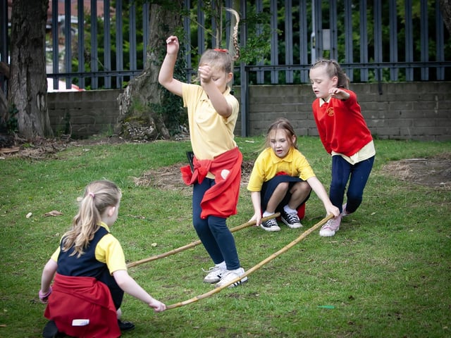 Steelstown Primary School End of Year Fun Day 2025.