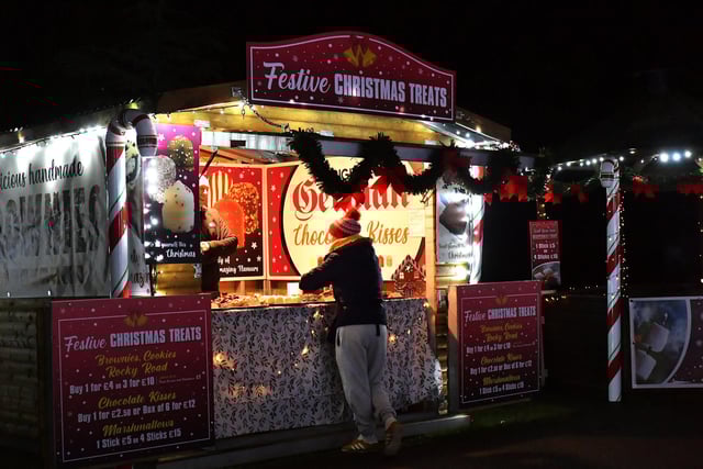 The Buncrana Christmas Market in Swan Park opened on Friday and will be open daily from 12 noon to 9pm until Sunday, 8th December. Photo: George Sweeney