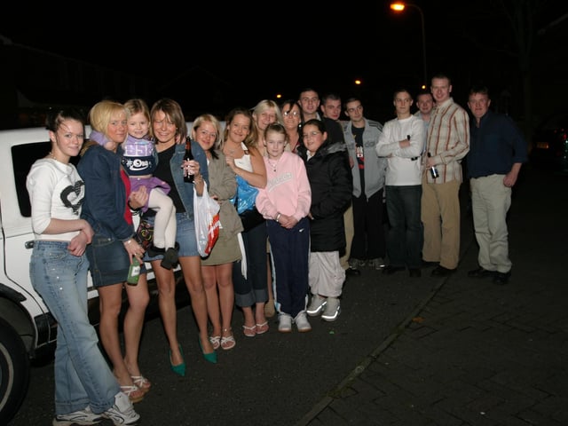 Johnny James' party.
