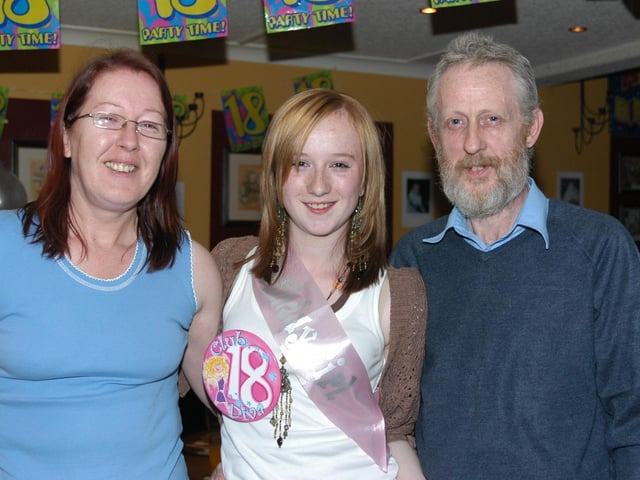 Linda Holloway's 18th birthday.