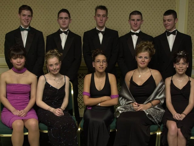 Seated, from left, Selina Leung, Leisha Doran, Leanne McGahan, Victoria McMonagle and Coleen Deehan. Standing, from left, Peter Hicks, Christopher Carlin, Ciaran Rankin, Barry Clarke and Hassan Walker. (5/12/BD31)