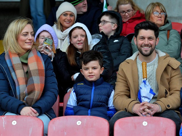 Fans at Celtic Park for the on Sunday afternoon. Photo: George Sweeney