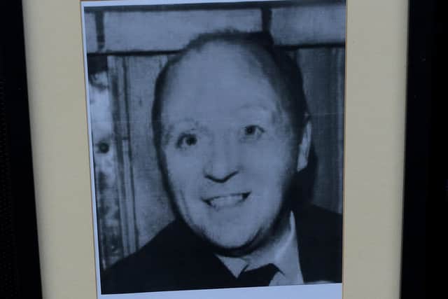 Framed photograph of Billy McGreanery who was shot dead by a member of the 1st Battalion Grenadier Guards in Westland Street on 15th September 1971. DER2137GS - 020