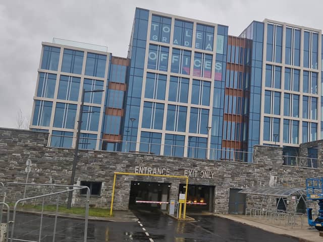 Ebrington Plaza.