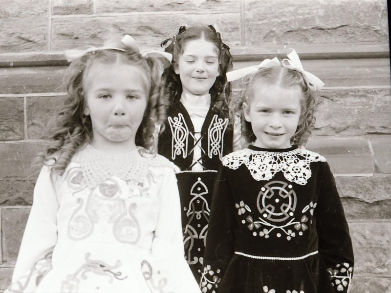 Winners and participants at Feis Dhoire Cholmcille back in 1984.