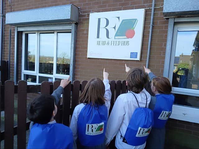 The Read and Feed hub in Ballymagroarty.