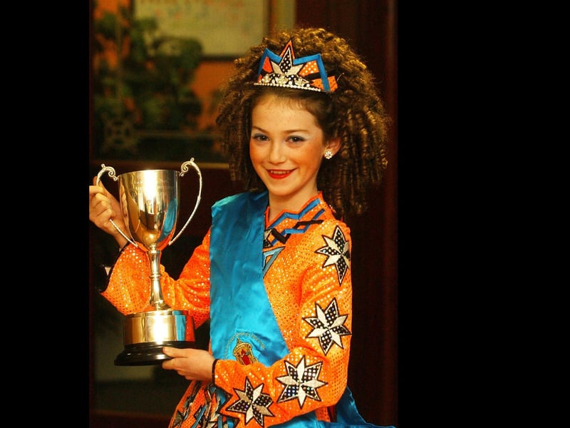 Emma Deery, McConomy School of Dance, second in the Ulster Dance Championships held in Derry. (2811PG11):These Irish Dancing champions were featured in the 'Journal' in 2003 marking their achievements.
