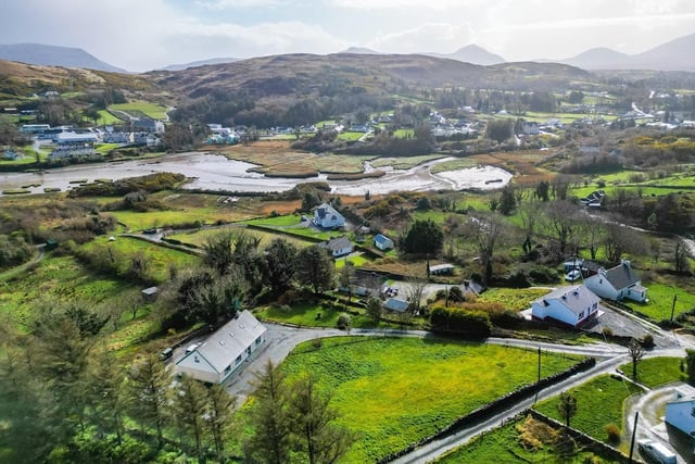 It sits on the Ardsbeg peninsula, a strip of land that juts out into Ballyness Bay in the heart of the Cloughaneely Gaeltacht.