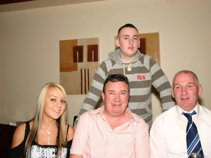 Garth Cullen enjoying his 19th party with Dara, Rob and Pat. 3969/dd : .