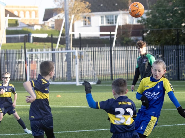 Action from Saturday's 2015s Sean O'Kane Memorial Cup at St. Joseph's Boys School.