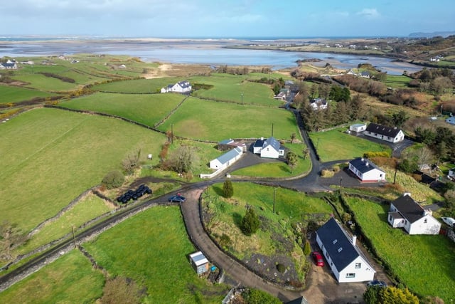 It sits on the Ardsbeg peninsula, a strip of land that juts out into Ballyness Bay in the heart of the Cloughaneely Gaeltacht.