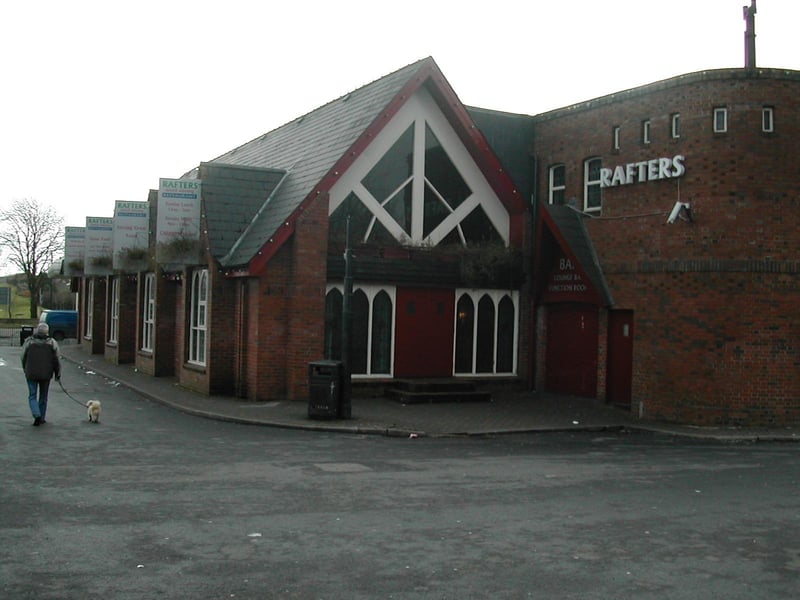 Rafters in Ballymagroarty, Derry.