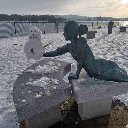 Winter snow caused chaos in Derry last January