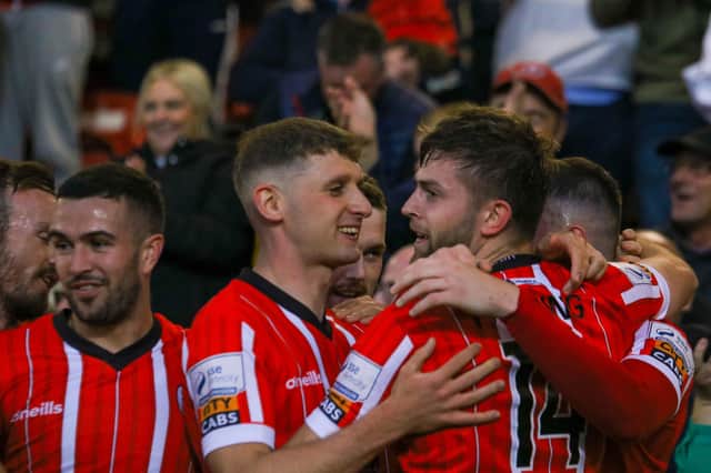 Will Patching was on target from the penalty spot on Cork's last visit to the Brandywell last year when they lost 2-0 in the FAI Cup second round.