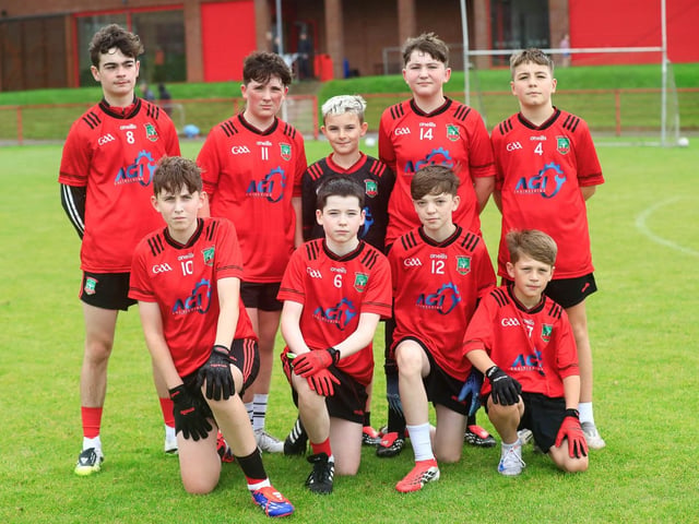 Sean Dolans GAC team at theMartin McGuinness Chieftain’s Gaelic Games held at Sean Dolans GAC. (Photo - Tom Heaney, nwpresspics)