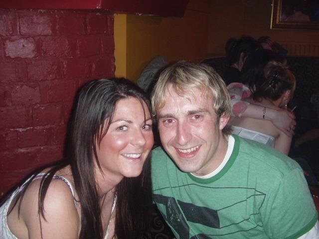 OLYMPUS DIGITAL CAMERA : A night out in bars across Derry in May 2005, including Café Roc, The Ice Warf, Strand Bar, The River Inn, Downey’s/Sugar, and The Metro.