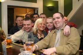 A night in The Celtic Bar in Derry back in February 2004.
