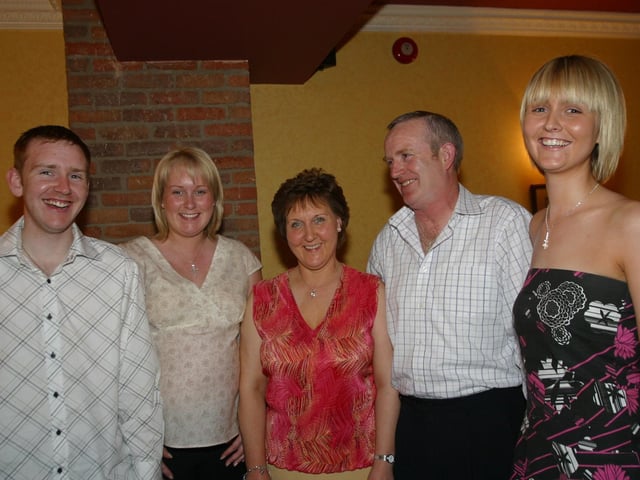 Party celebrations back in April 2004.