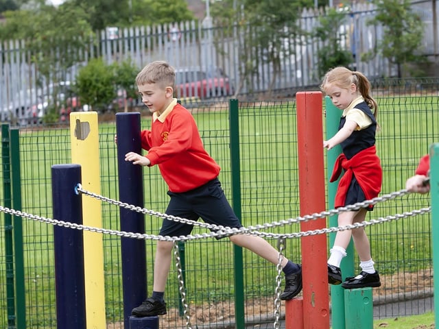 Steelstown Primary School End of Year Fun Day 2025.