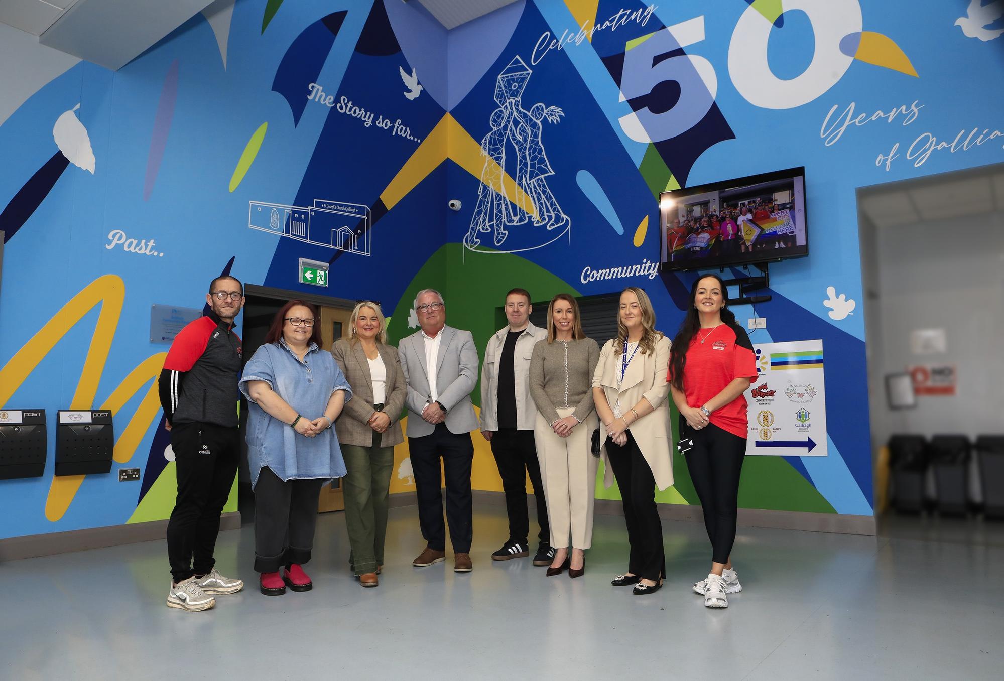 Galliagh marks 50 years with anniversary mural