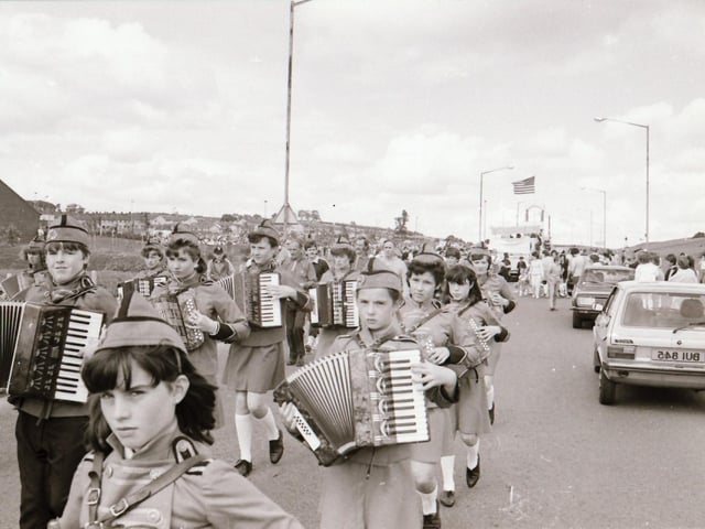 Scenes from the Galliagh Festival back in July 1985.