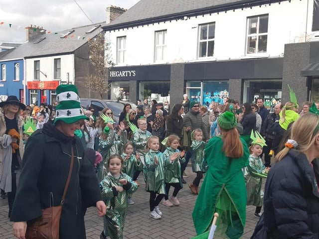 Buncrana St Patrick's Day parade 2023.