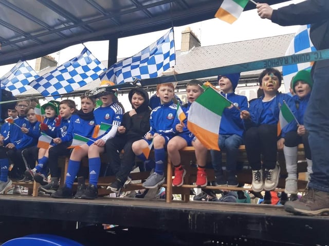 Buncrana St Patrick's Day parade 2023.