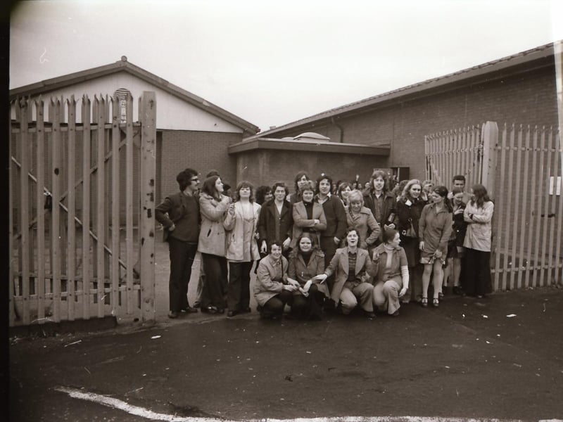 Essex workers on strike.