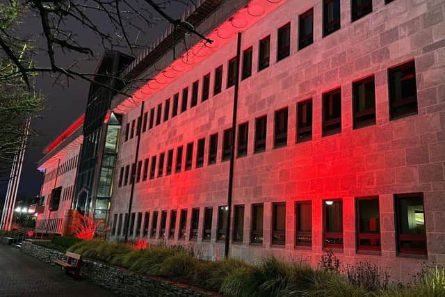 Derry Council buildings to light up red tonight for World Encephalitis Day