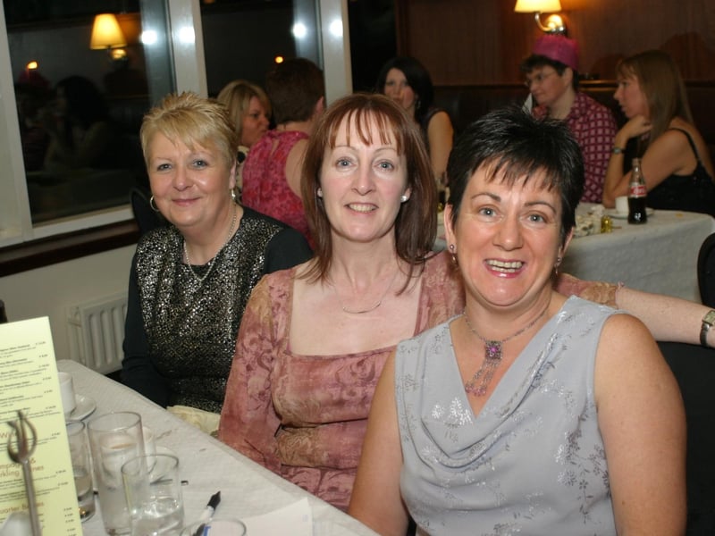 Christmas parties in Derry in December 2003.