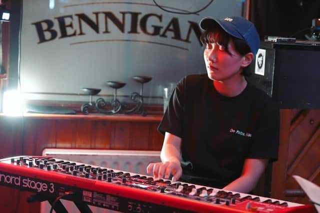 Mi-Kyeong Kim, Keyboardist and Odd Meter Fairy.