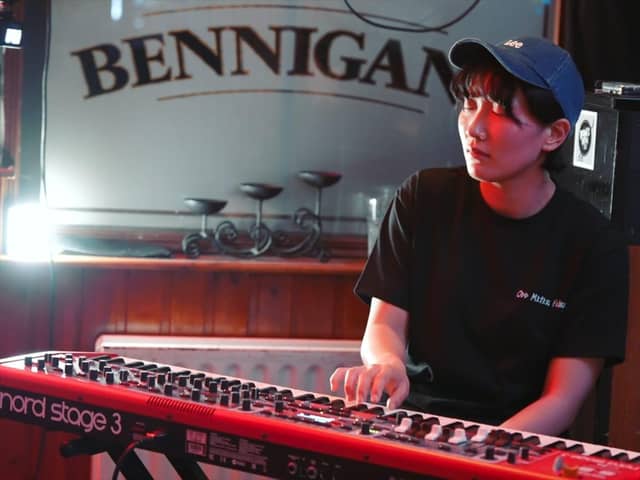 Mi-Kyeong Kim, Keyboardist and Odd Meter Fairy.