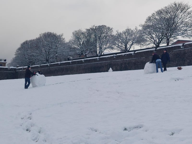 Snow in Derry
