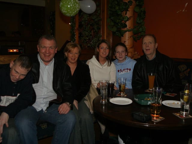 Parties and nights out in Derry and Donegal in December 2003.