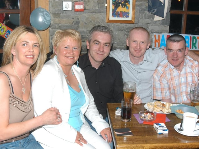 Anne McGinley turned 40, 20 years ago, celebrating with a party.