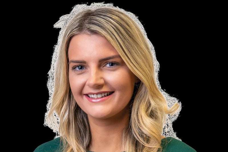 Caitlin Deeney, Sinn Féin. Caitlin Deeney is a first-time candidate for Sinn Féin. Describing herself as a mother and teacher from Top of the Hill, she has been named on a two-candidate ticket for the party in the Waterside District Electoral Area. In May 2019 Sinn Féin's two candidates received 1,609 first preference votes (16.16%). This equated to 1.29 quotas.