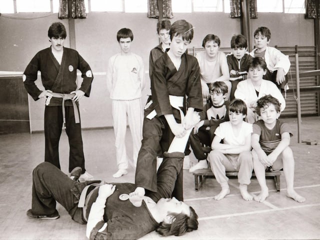 St Peter's Karate Club.