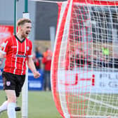 Derry City striker Jamie McGonigle is delighted to back scoring goals.