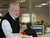 Pat McArt, former Editor in Chief, of the Derry Journal group. (1104JB01)