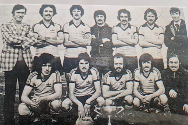 Oldpark Celtic, winner of the Bull Park 7s in 1978 when they defeated Westland Villas 7-5 after extra-time.