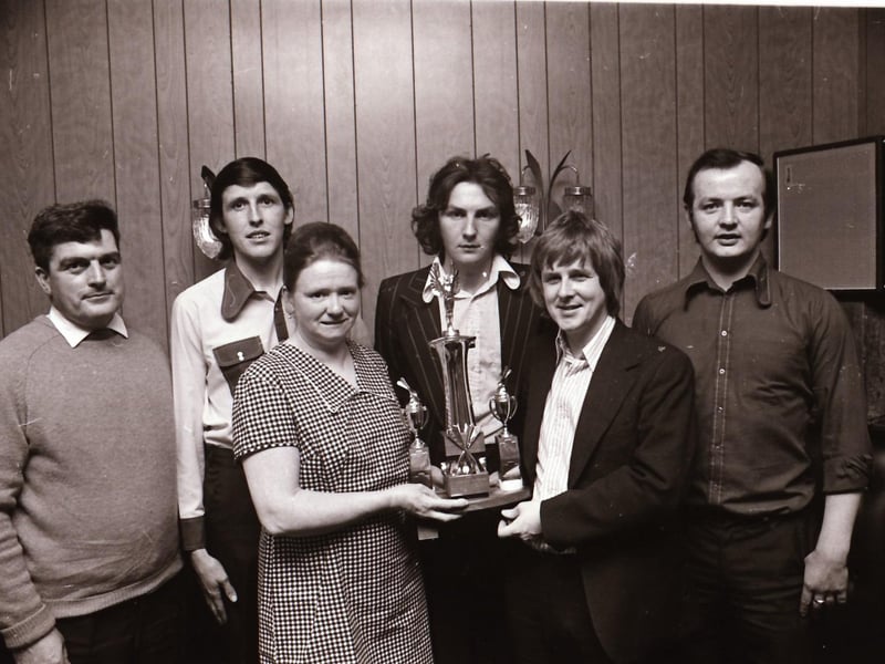 Strand Darts Club William Bap McKinney Trophy Final.