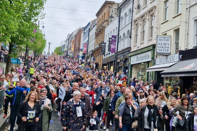 Derry's Rock The Boat World Record Attempt on Saturday, May 4 2024.