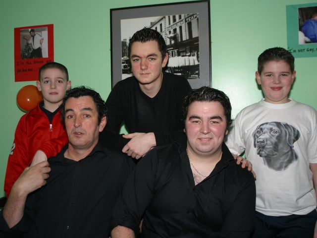 Parties and celebrations in Derry back in 2004: Raymond Gallagher.