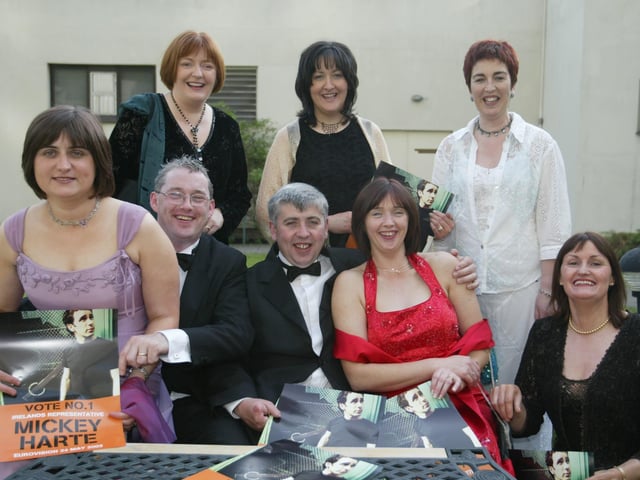 Donegal man Mickey Joe Harte competes in the Eurovision Song Contest in Riga with the song 'We've Got the World'